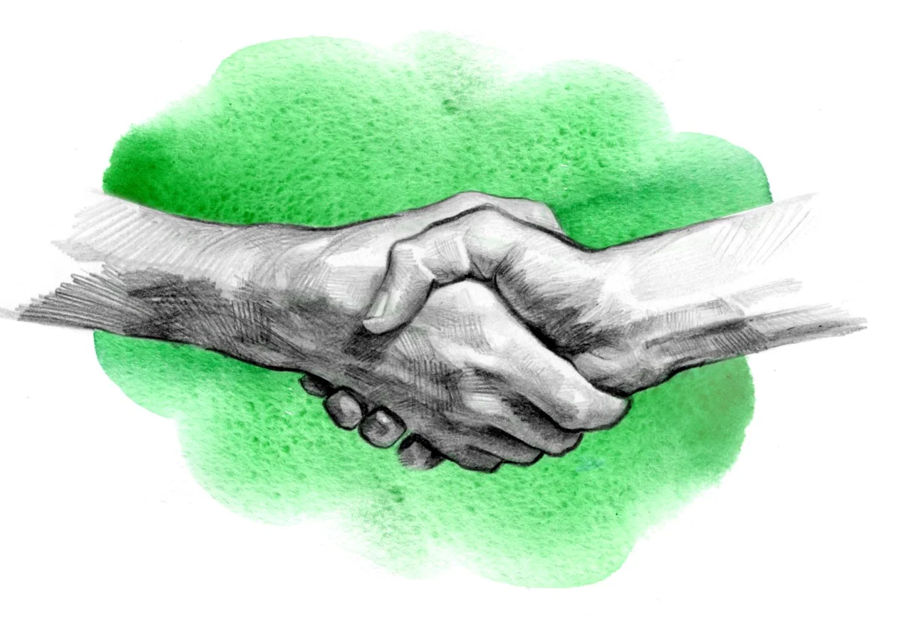 همکاری با مجموعه رنگین‌کمون